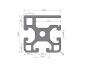 Preview: Protective grille profile 40x40 groove 8 I-type